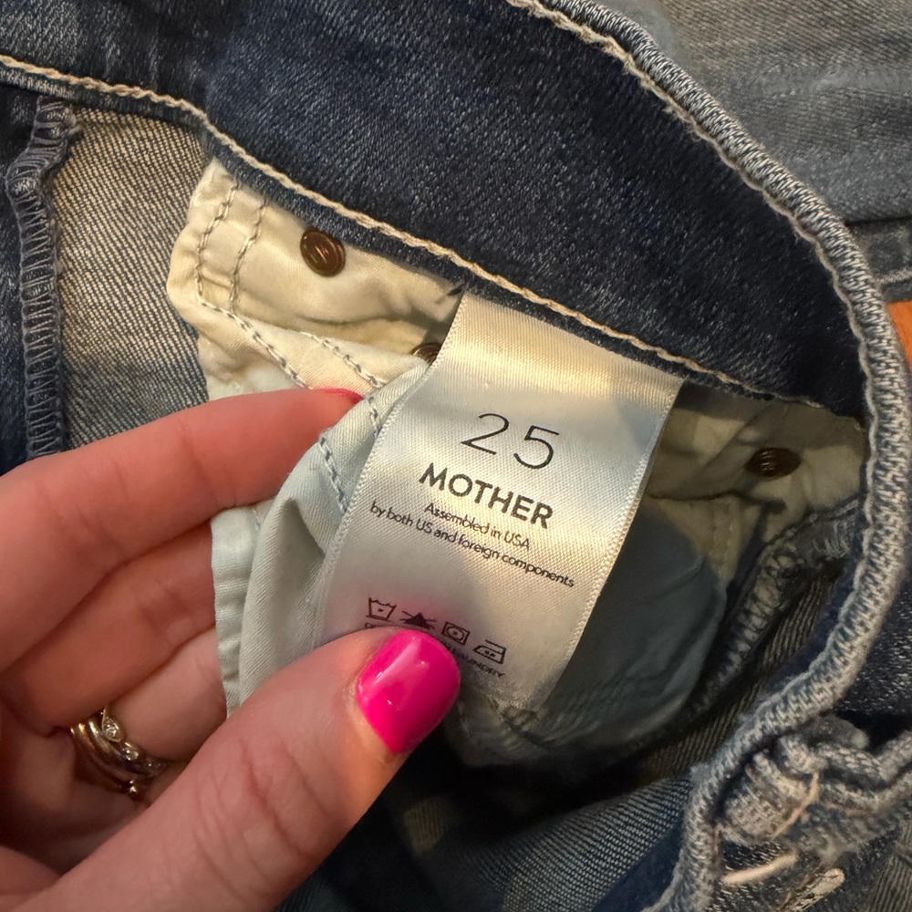 MOTHER The Insider Crop Jeans - Picture 4 of 8